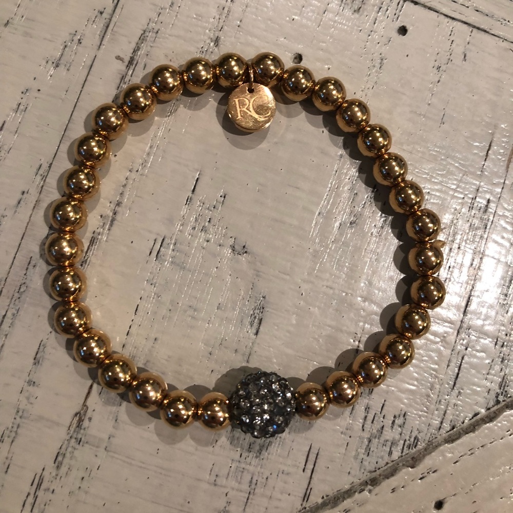 Rustic Cuff Ireland Gold with Pewter